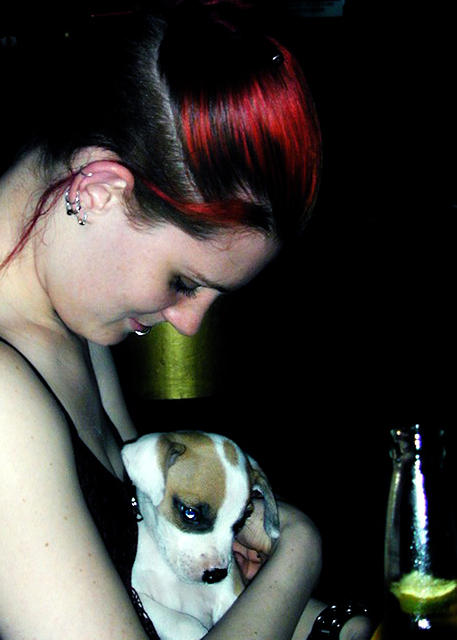 Pam and Puppy