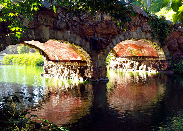 Stone Bridge over Stow Lake